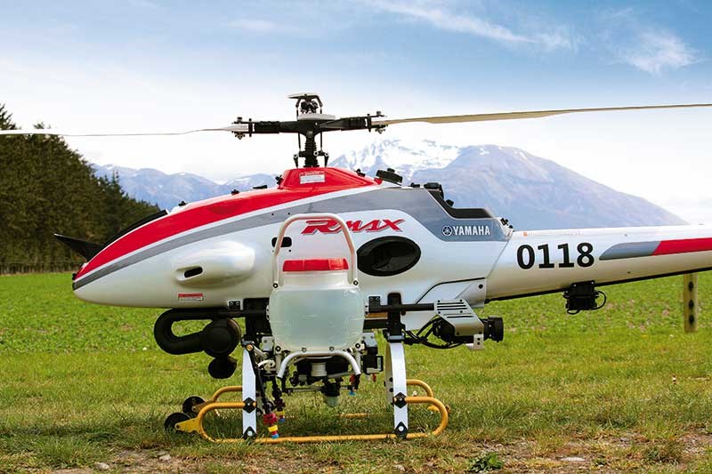 Future farming: unmanned helicopters