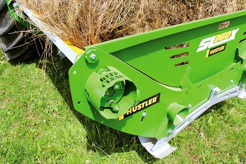 Hustler SL360X bale feeder review