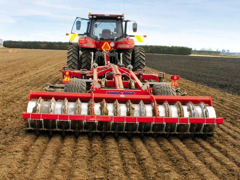 Sumo Trio cultivation equipment test