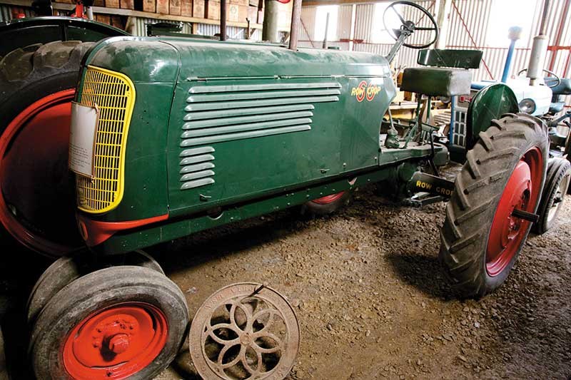 Vintage tractor collection in Gisborne