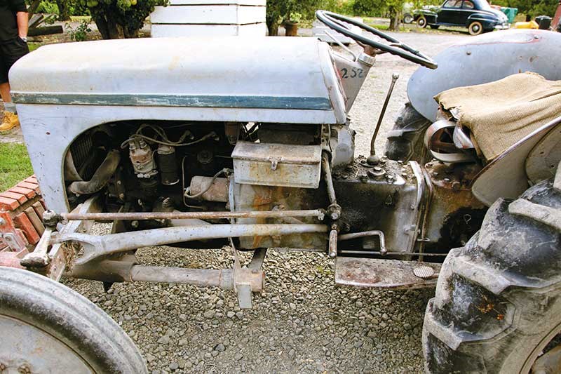 Vintage tractor collection in Gisborne