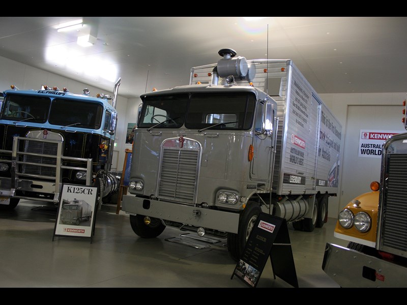 Terry Baker drove this Grey Ghost Kenworth K125 on its maiden voyage in 1971