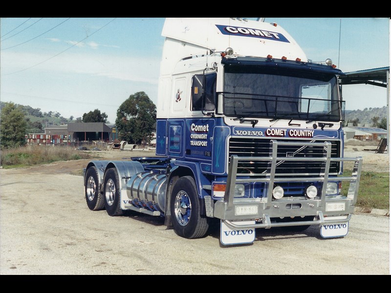 Terry s second truck was a 1989 Volvo F16