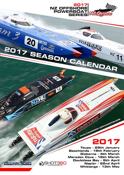 Get ready for the 2017 NZ Offshore Powerboat Series