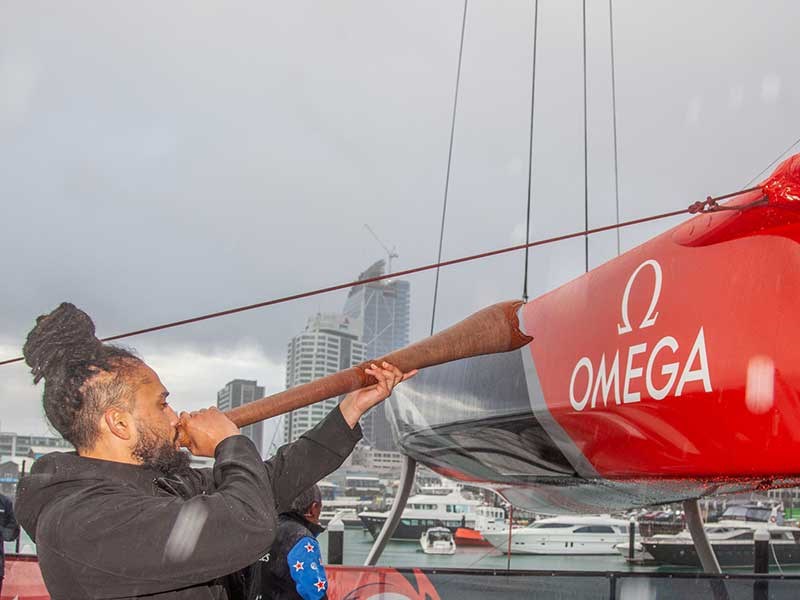Team NZ launches their first AC75 ahead of America's Cup