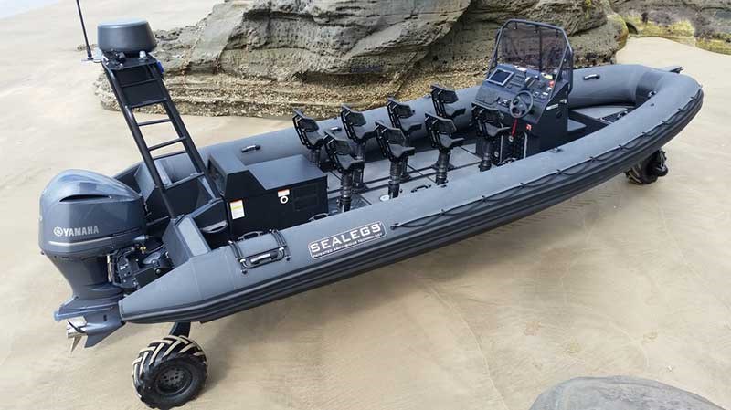 Sealegs releases largest amphibious RIB in the world