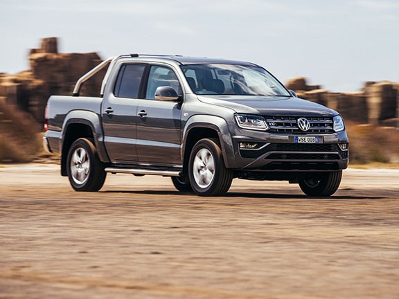 The Volkswagen Amarok Ultimate TDV6 ute is driven by a 3-litre, common-rail, turbo-diesel V6 engine 