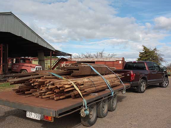 Ford F150 towing logs