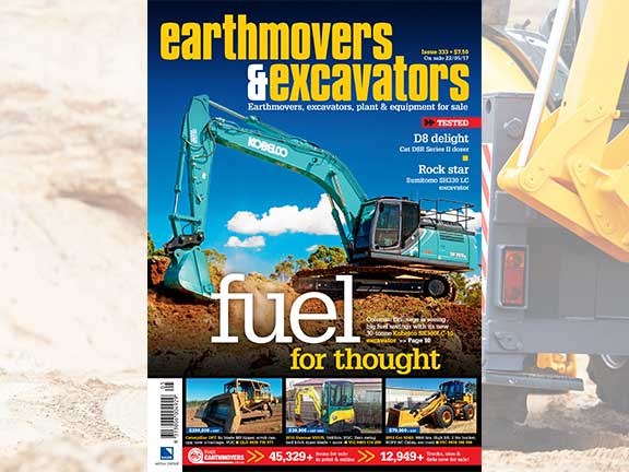 Earthmovers and Excavators issue 333 cover