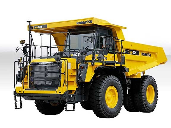 Komatsu America launches new off-road dump trucks