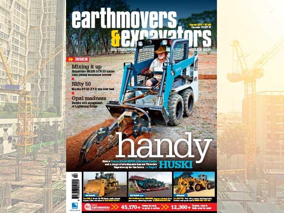 Earthmovers and Excavators issue 335 cover