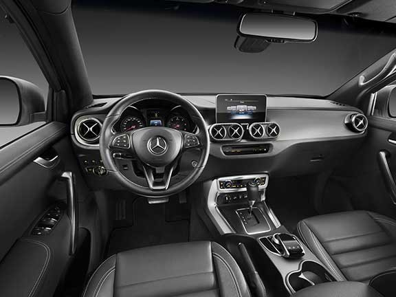 Mercedes-Benz X-Class ute interior