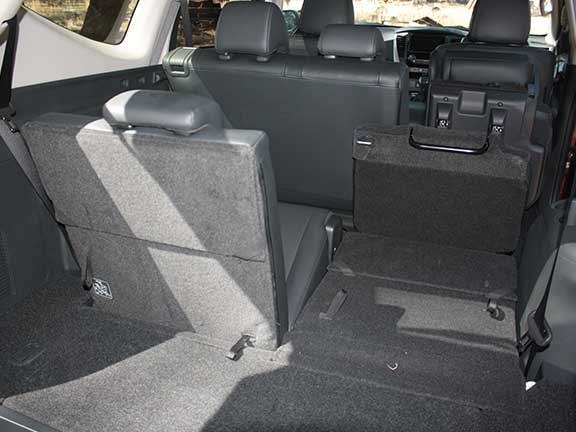 Mitsubishi Pajero Sport GLS SUV storage area
