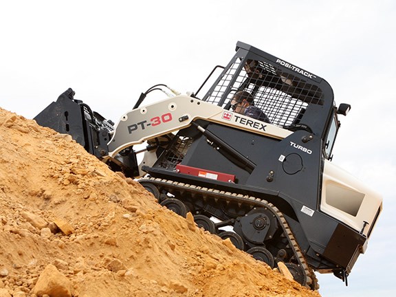 The Terex PT-30 Posi-Track loader is known for its versatility.