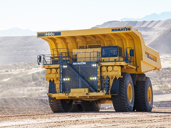 Komatsu launches largest ever haul truck