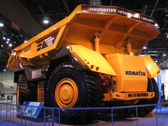 Komatsu Automated Haul Vehicle