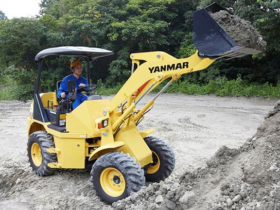 Yanmar V4-7 compact wheel loader