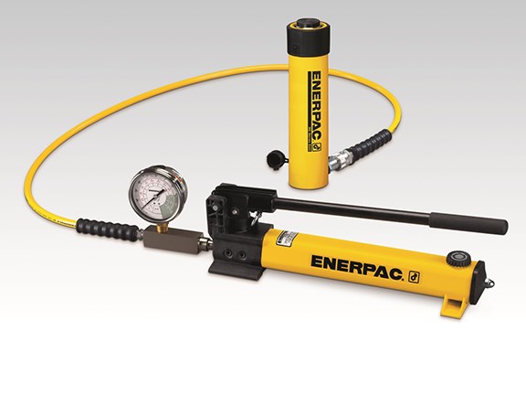 The Enerpac Porta Power kit provides hydraulic power where it's needed