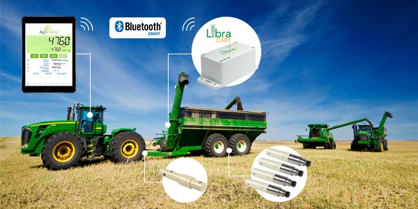 The Libra Cart app by Agrimatics takes the guesswork out of handling and tracking your grain