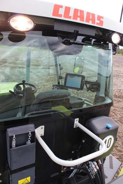 Claas Xerion 5000 visibility 9652