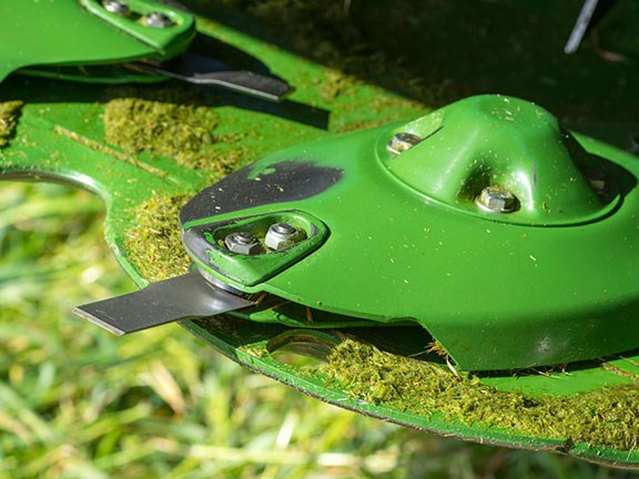 Sharpen or replace mower blades and have plenty of spares on hand