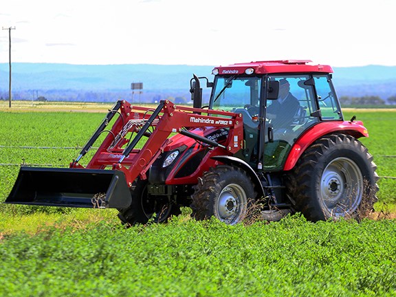 The Mahindra mForce 100P tractor is now available in Australia and will be on show at the upcoming Elmore Field Days event. 