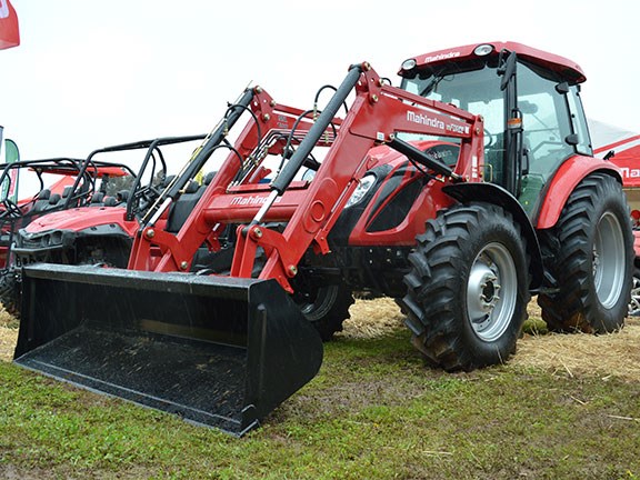 Mahindra Shows Off MForce 100P Tractor At Elmore