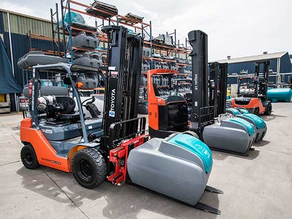 Toyota forklifts