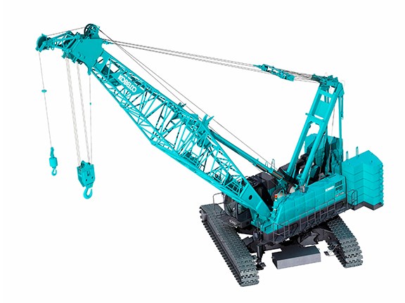 The Kobelco CKE1350G crane.