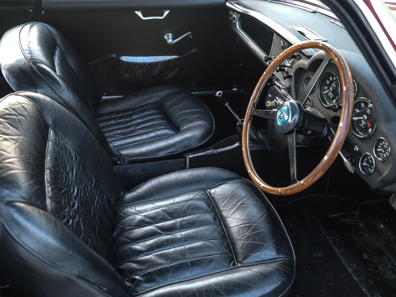 Aston Martin DB4 GT Zagato interior