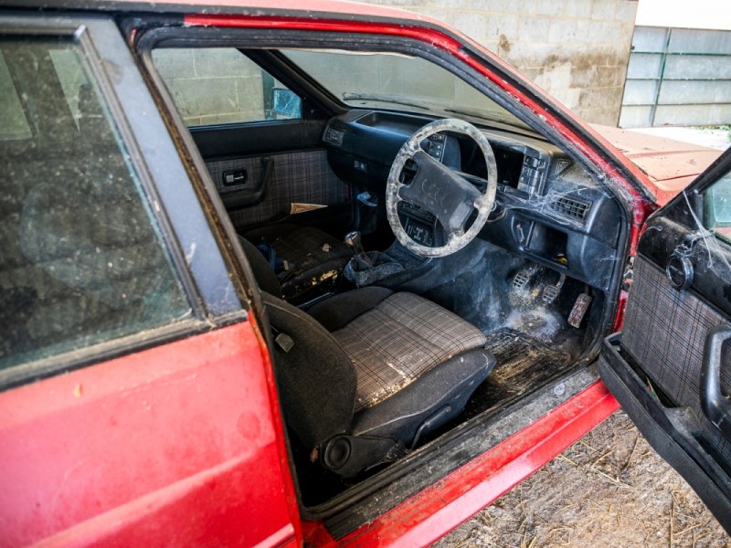 Audi Quattro barn interior