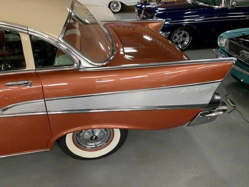 57 Bel Air rear