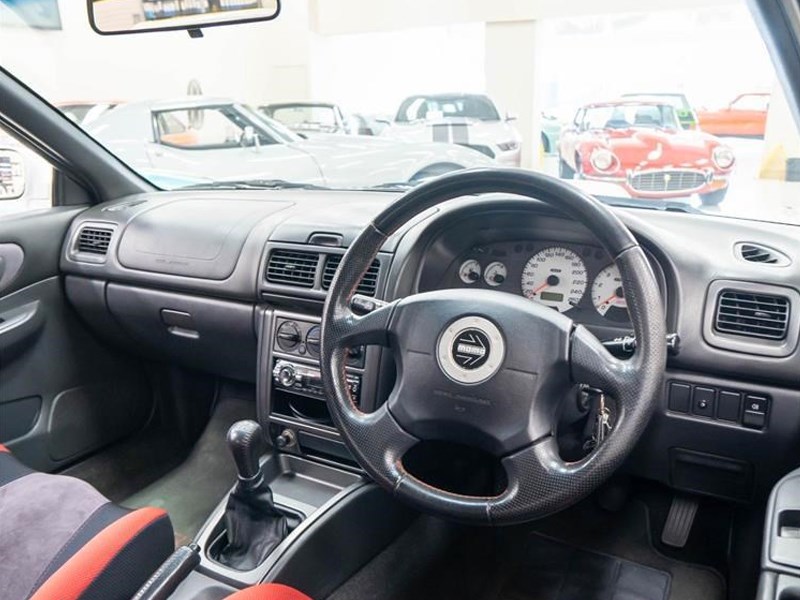 Sti Coupe interior