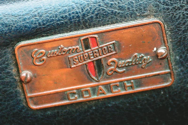 studebaker hearse badge