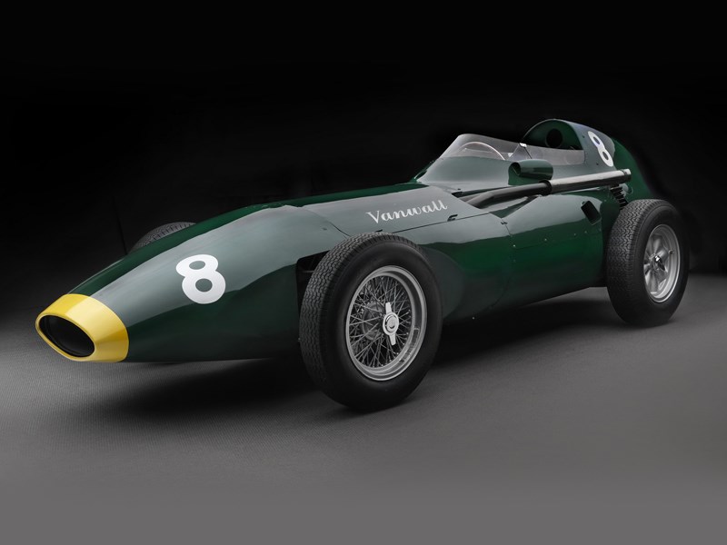 vanwall front side