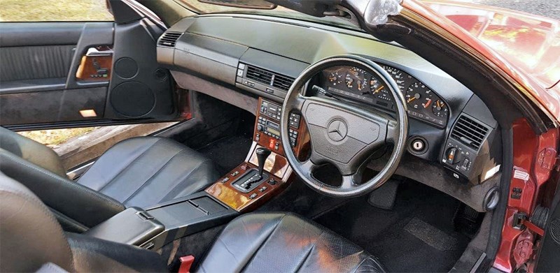 sl500 interior