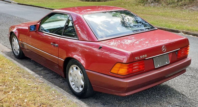 sl500 rear side