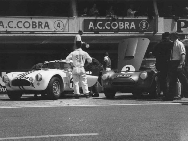 1963 LeMans AC Cobra period duo