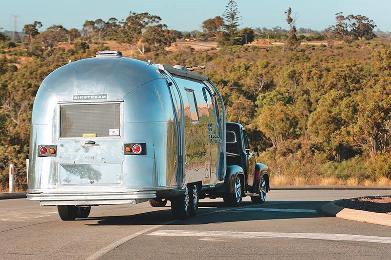 airstream caravan rear