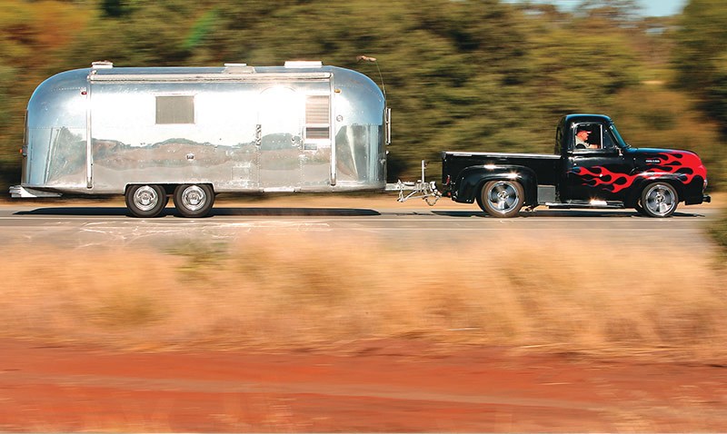 airstream caravan side