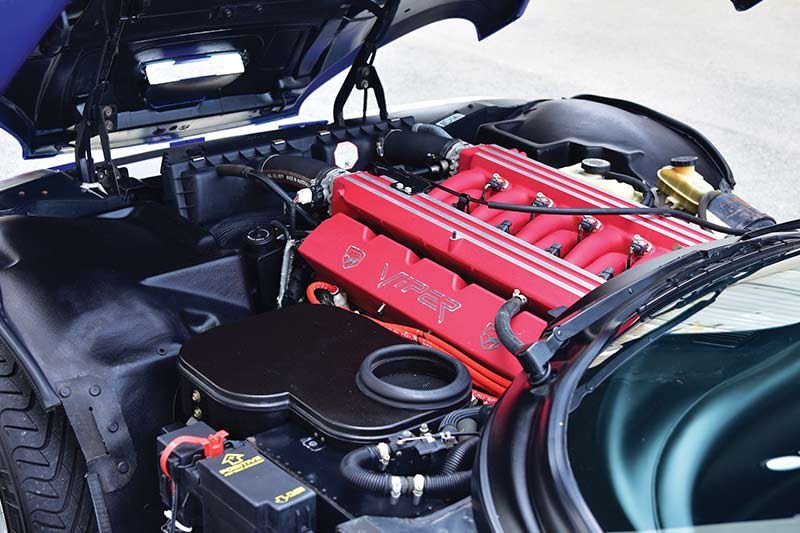 dodge viper engine bay