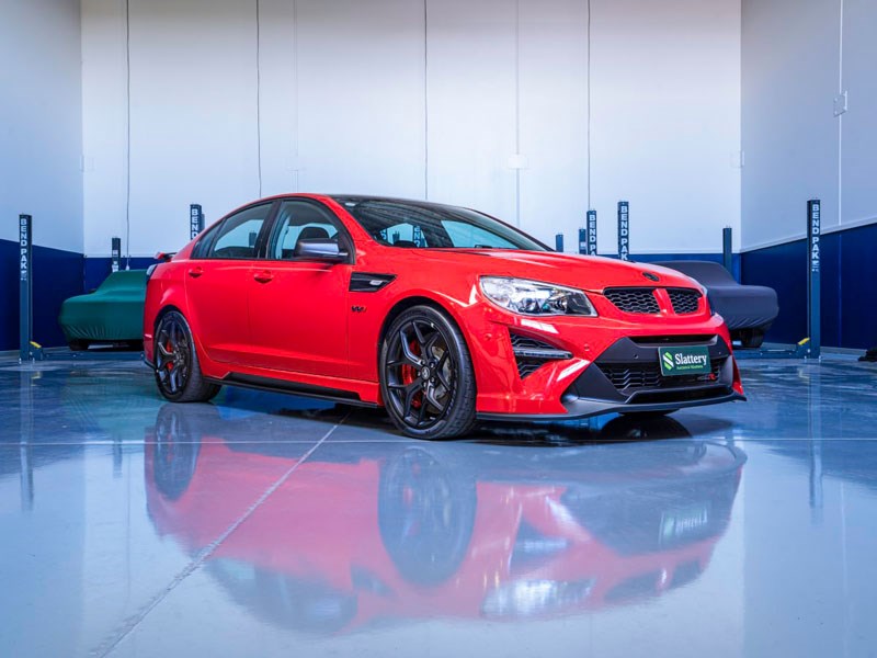 holden sedan red