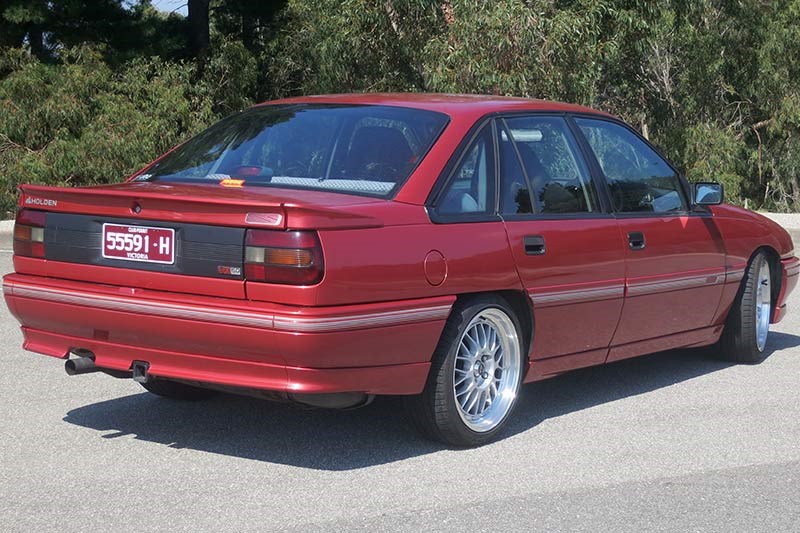 holden commodore vn ss rear angle