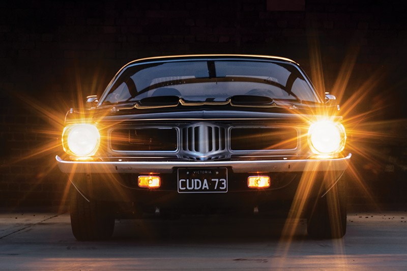 plymouth cuda front