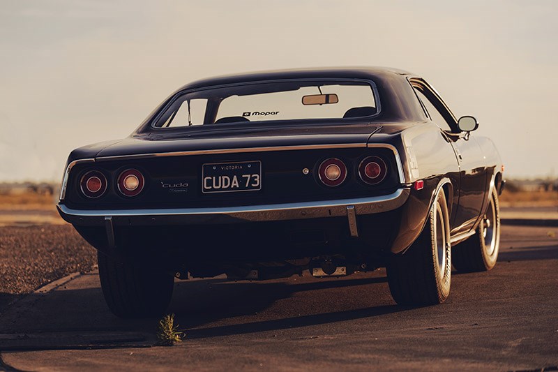 plymouth cuda rear 2