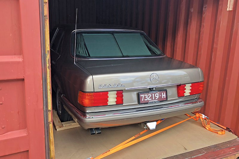 mercedes benz 560 sel resto 5