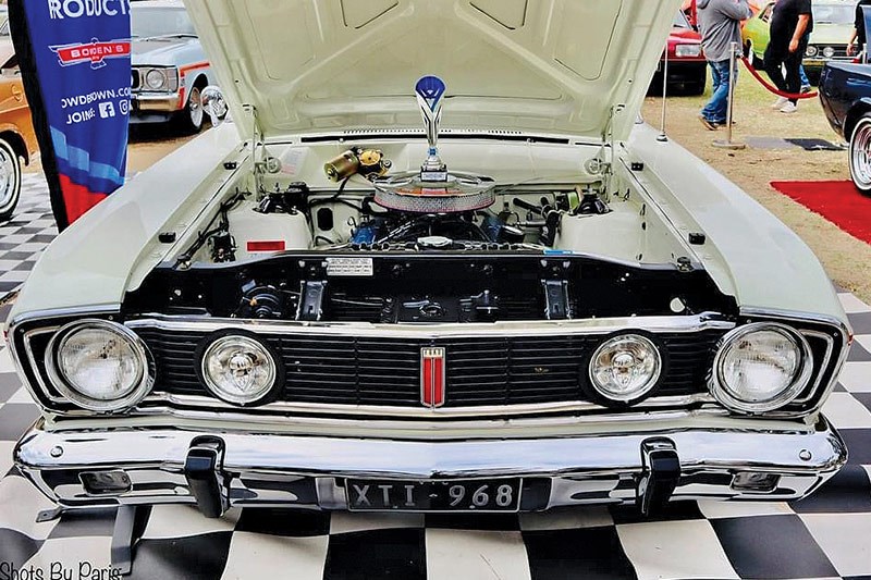 ford falcon xt resto engine bay 3