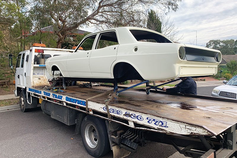 ford falcon xt resto shell 2