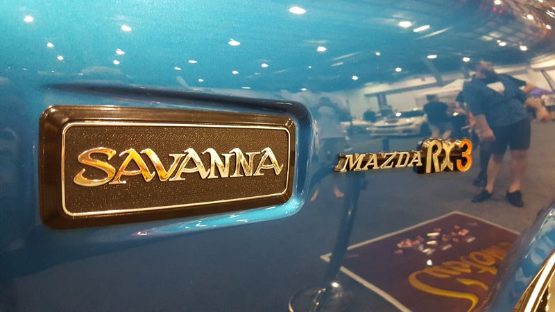 37 Mazda RX3 Savanna badge
