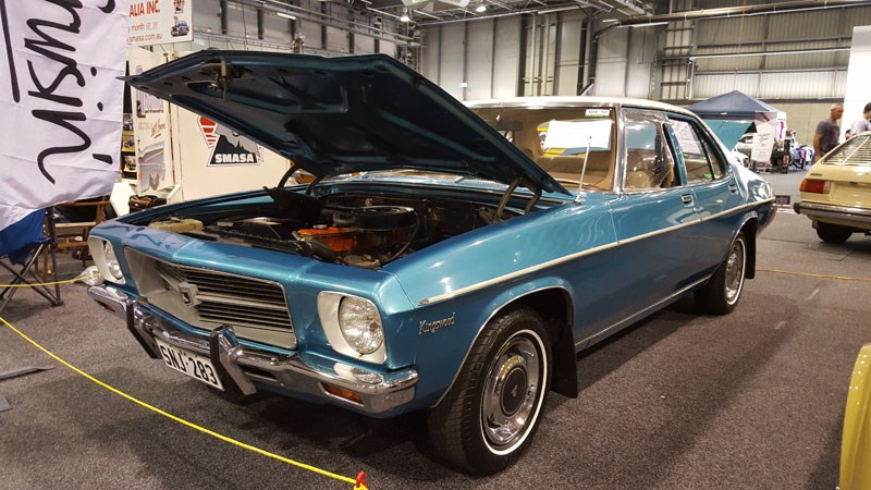 56 The SMASA club display included this mint highly optioned Kingswood with only 75 000ksm on it